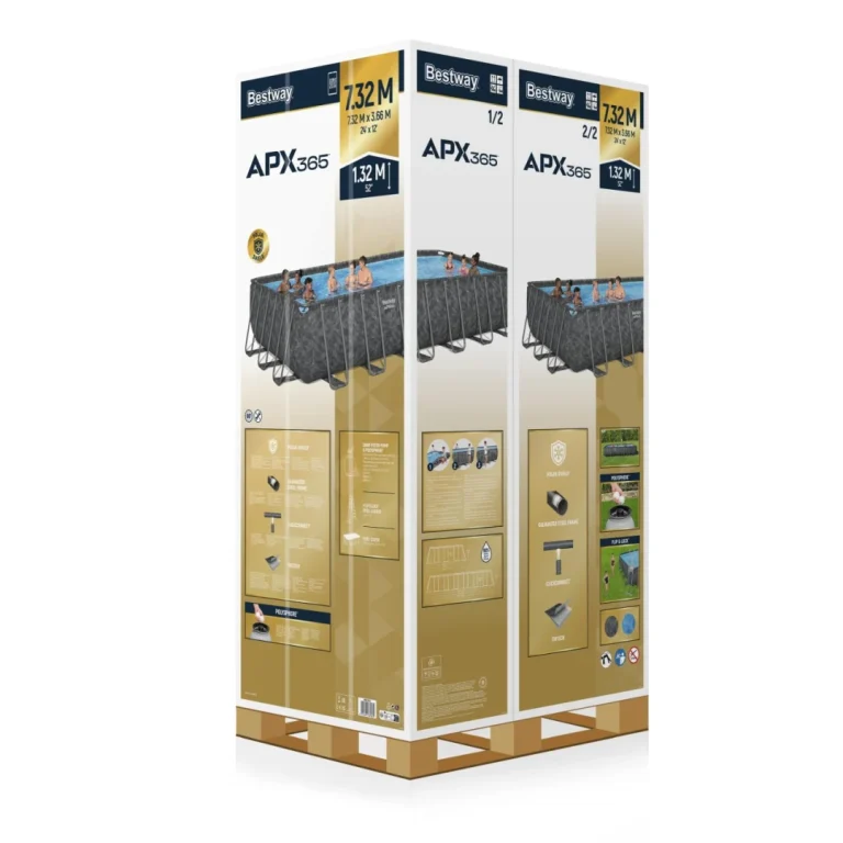 Bazen S Okvirom 24 Stope 732x366x132 Cm Apx 365 Bestway 11
