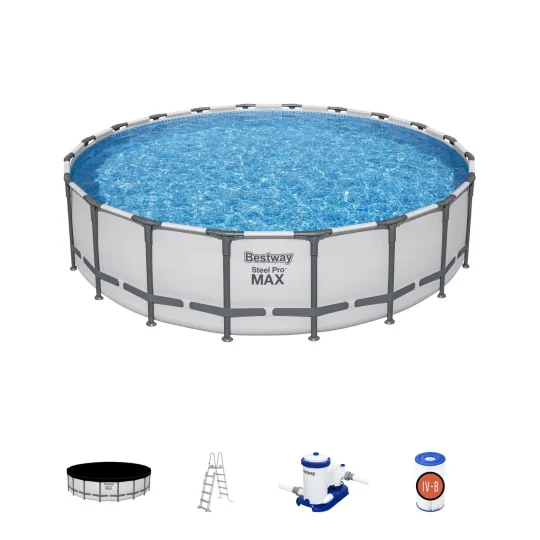 Bazen S Okvirom 6 M 610 X 132 Cm Steelpro Bestway 1