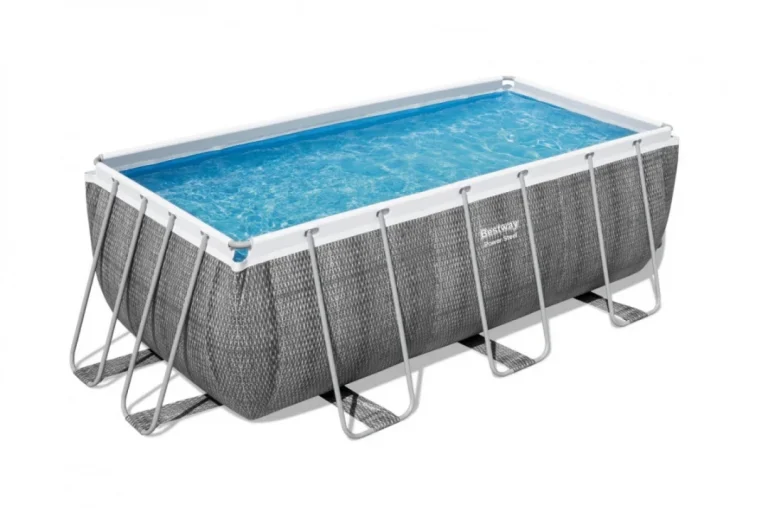 Bazen S Okvirom Od čelika Power Steel 412x201x122, Imitacija Ratana, 13x6 Stopa, Bestway 6u1 3
