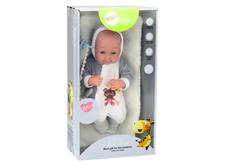 Beba Lutka S Dudom I Dekicom 35 Cm 4