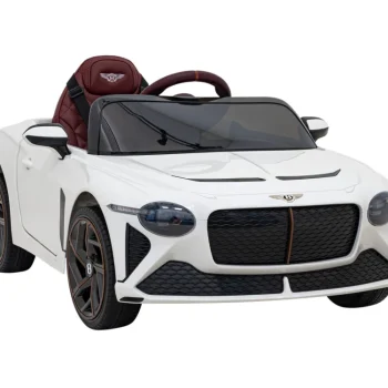 Bentley Bacalar Dječji Automobil Na Baterije, Bijeli + Daljinski Upravljač + Eva + Spori, Bijela 10