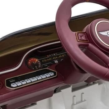 Bentley Bacalar Dječji Automobil Na Baterije, Bijeli + Daljinski Upravljač + Eva + Spori, Bijela 11