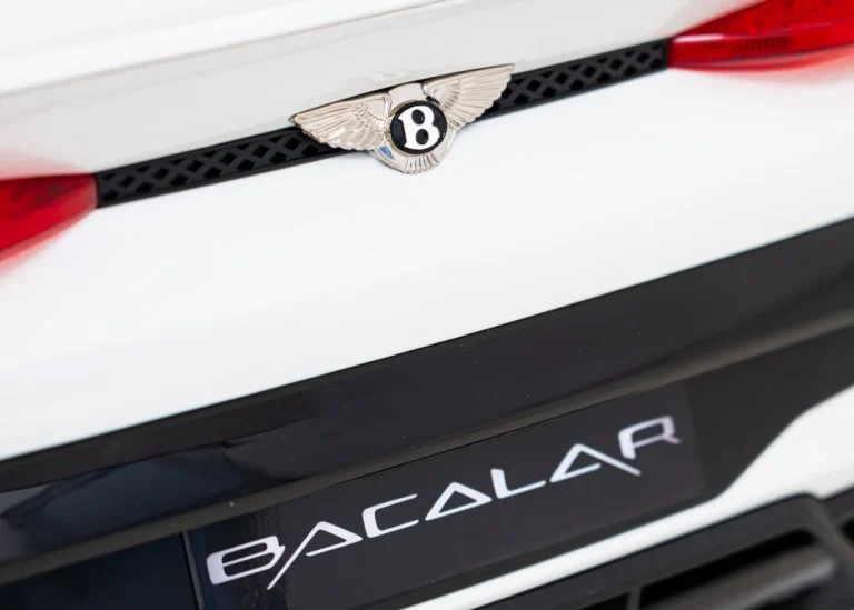 Bentley Bacalar Dječji Automobil Na Baterije, Bijeli + Daljinski Upravljač + Eva + Spori, Bijela 20