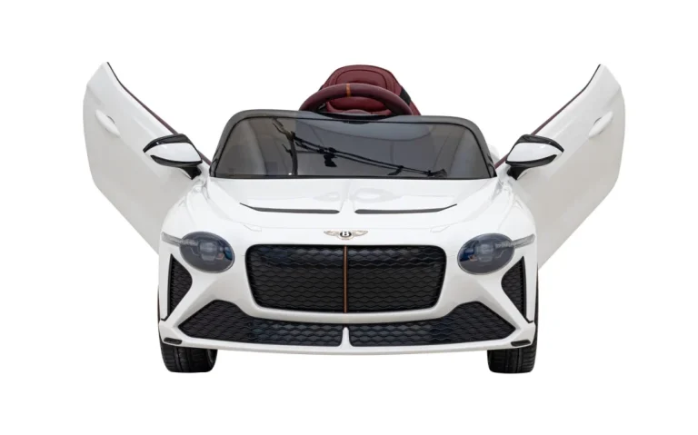 Bentley Bacalar Dječji Automobil Na Baterije, Bijeli + Daljinski Upravljač + Eva + Spori, Bijela 4