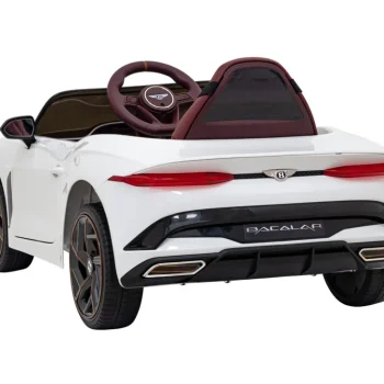 Bentley Bacalar Dječji Automobil Na Baterije, Bijeli + Daljinski Upravljač + Eva + Spori, Bijela 6