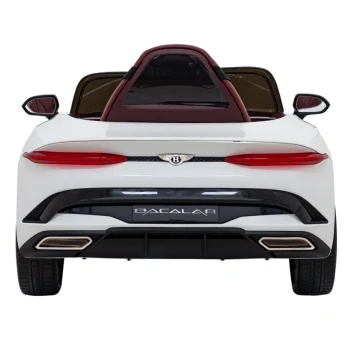 Bentley Bacalar Dječji Automobil Na Baterije, Bijeli + Daljinski Upravljač + Eva + Spori, Bijela 7