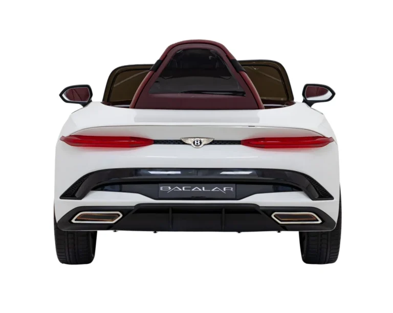 Bentley Bacalar Dječji Automobil Na Baterije, Bijeli + Daljinski Upravljač + Eva + Spori, Bijela 7