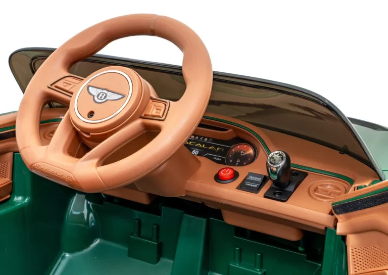 Bentley Bacalar Dječji Automobil Na Baterije, Zeleni + Daljinski Upravljač + Eva + Spori, Zelena 11