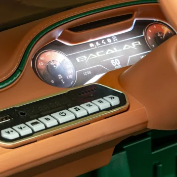 Bentley Bacalar Dječji Automobil Na Baterije, Zeleni + Daljinski Upravljač + Eva + Spori, Zelena 13