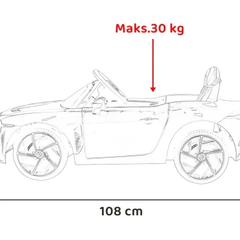 Bentley Bacalar Dječji Automobil Na Baterije, Zeleni + Daljinski Upravljač + Eva + Spori, Zelena 3