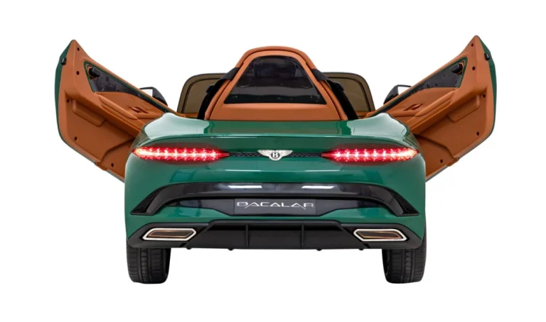 Bentley Bacalar Dječji Automobil Na Baterije, Zeleni + Daljinski Upravljač + Eva + Spori, Zelena 7