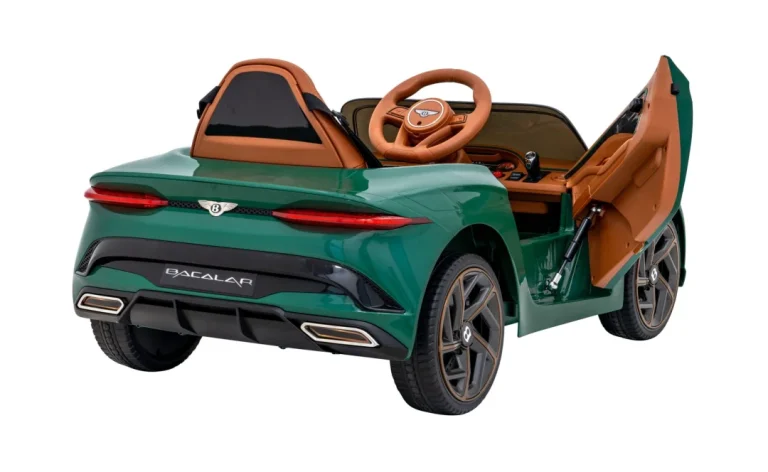 Bentley Bacalar Dječji Automobil Na Baterije, Zeleni + Daljinski Upravljač + Eva + Spori, Zelena 8