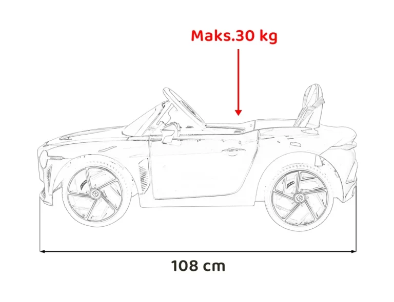 Bentley Bacalar Automobil Na Akumulator, Crni 3