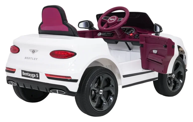 Bentley Bentayga S Bijeli Auto Na Akumulator 8