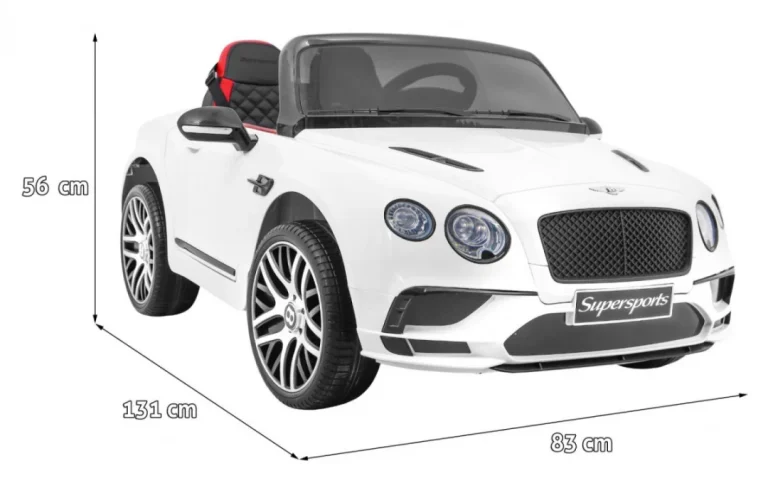 Bentley Continental Bijelo Vozilo 2