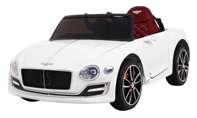 Bentley Exp 12 Dječji Automobil Na Baterije, Bijeli + Daljinski Upravljač + Vrata Koja Se, Bijela 1