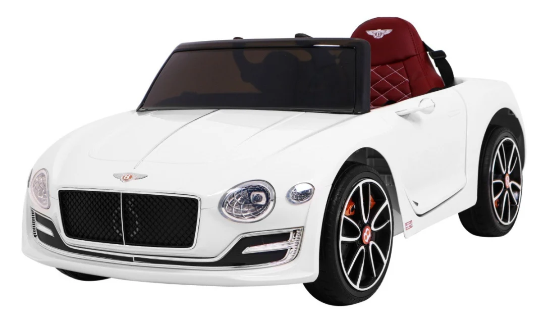 Bentley Exp 12 Dječji Automobil Na Baterije, Bijeli + Daljinski Upravljač + Vrata Koja Se, Bijela 1
