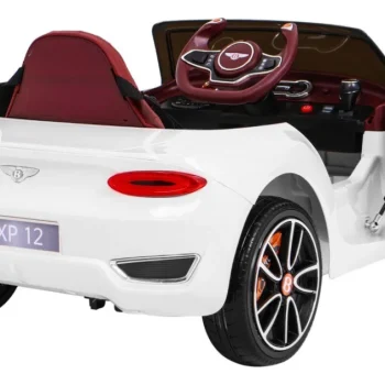 Bentley Exp 12 Dječji Automobil Na Baterije, Bijeli + Daljinski Upravljač + Vrata Koja Se, Bijela 11