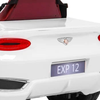 Bentley Exp 12 Dječji Automobil Na Baterije, Bijeli + Daljinski Upravljač + Vrata Koja Se, Bijela 14