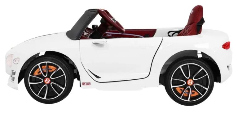 Bentley Exp 12 Dječji Automobil Na Baterije, Bijeli + Daljinski Upravljač + Vrata Koja Se, Bijela 4