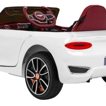 Bentley Exp 12 Dječji Automobil Na Baterije, Bijeli + Daljinski Upravljač + Vrata Koja Se, Bijela 5