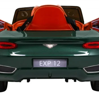 Bentley Exp 12 Dječji Automobil Na Baterije, Zeleni + Daljinski Upravljač + Vrata Koja Se, Zelena 10