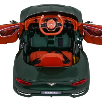 Bentley Exp 12 Dječji Automobil Na Baterije, Zeleni + Daljinski Upravljač + Vrata Koja Se, Zelena 11