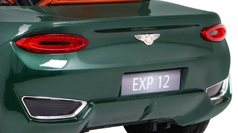 Bentley Exp 12 Dječji Automobil Na Baterije, Zeleni + Daljinski Upravljač + Vrata Koja Se, Zelena 15