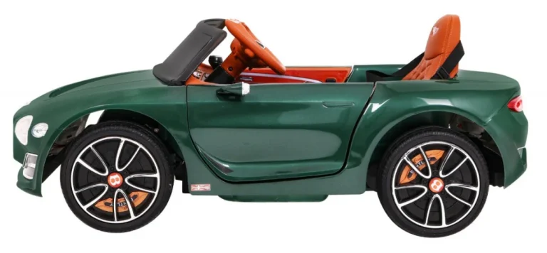 Bentley Exp 12 Dječji Automobil Na Baterije, Zeleni + Daljinski Upravljač + Vrata Koja Se, Zelena 4