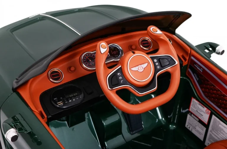 Bentley Exp 12 Dječji Automobil Na Baterije, Zeleni + Daljinski Upravljač + Vrata Koja Se, Zelena 6