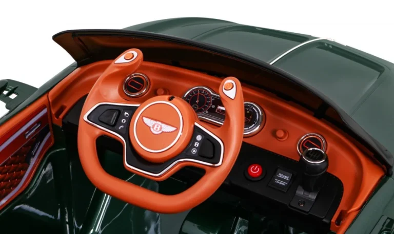 Bentley Exp 12 Dječji Automobil Na Baterije, Zeleni + Daljinski Upravljač + Vrata Koja Se, Zelena 7