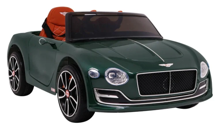 Bentley Exp 12 Dječji Automobil Na Baterije, Zeleni + Daljinski Upravljač + Vrata Koja Se, Zelena 9