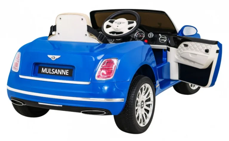 Bentley Mulsanne Baterija Plava + Daljinski Upravljač + Eva + Sporo Pokretanje + Mp3 Usb + Led 10