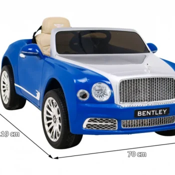Bentley Mulsanne Baterija Plava + Daljinski Upravljač + Eva + Sporo Pokretanje + Mp3 Usb + Led 2