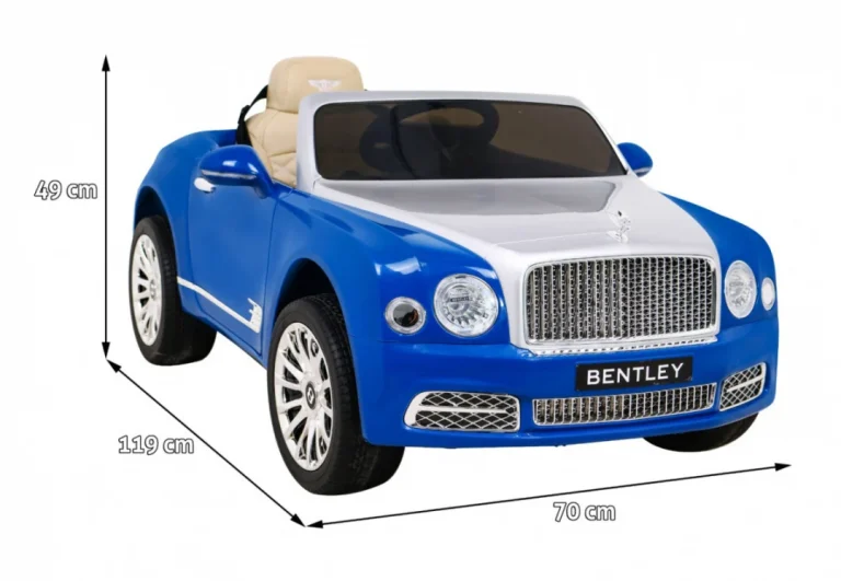 Bentley Mulsanne Baterija Plava + Daljinski Upravljač + Eva + Sporo Pokretanje + Mp3 Usb + Led 2