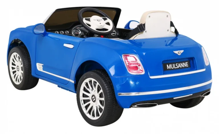 Bentley Mulsanne Baterija Plava + Daljinski Upravljač + Eva + Sporo Pokretanje + Mp3 Usb + Led 5