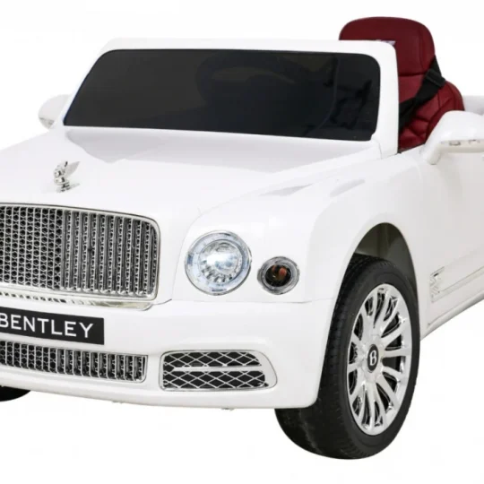Bentley Mulsanne Baterija Bijela + Daljinski Upravljač + Eva + Spori Start + Mp3 Usb + Led 1