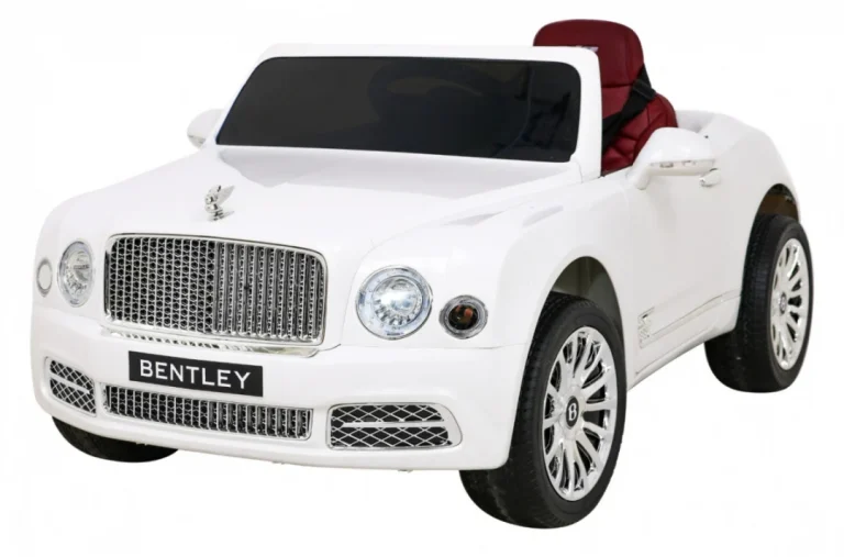 Bentley Mulsanne Baterija Bijela + Daljinski Upravljač + Eva + Spori Start + Mp3 Usb + Led 1