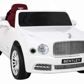 Bentley Mulsanne Baterija Bijela + Daljinski Upravljač + Eva + Spori Start + Mp3 Usb + Led 11