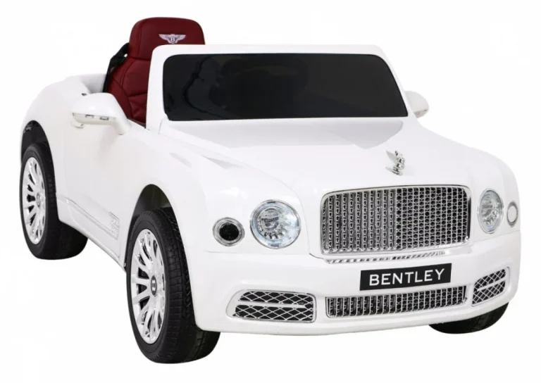 Bentley Mulsanne Baterija Bijela + Daljinski Upravljač + Eva + Spori Start + Mp3 Usb + Led 11