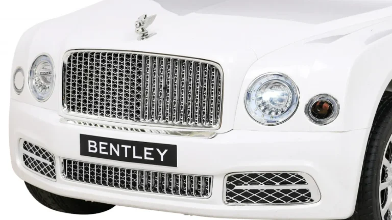 Bentley Mulsanne Baterija Bijela + Daljinski Upravljač + Eva + Spori Start + Mp3 Usb + Led 13