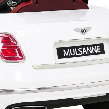 Bentley Mulsanne Baterija Bijela + Daljinski Upravljač + Eva + Spori Start + Mp3 Usb + Led 14