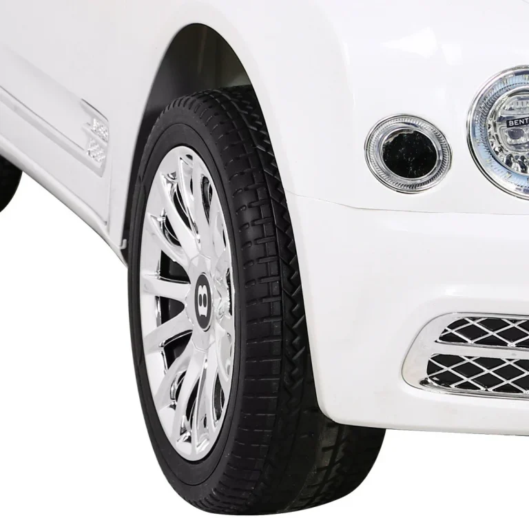 Bentley Mulsanne Baterija Bijela + Daljinski Upravljač + Eva + Spori Start + Mp3 Usb + Led 15