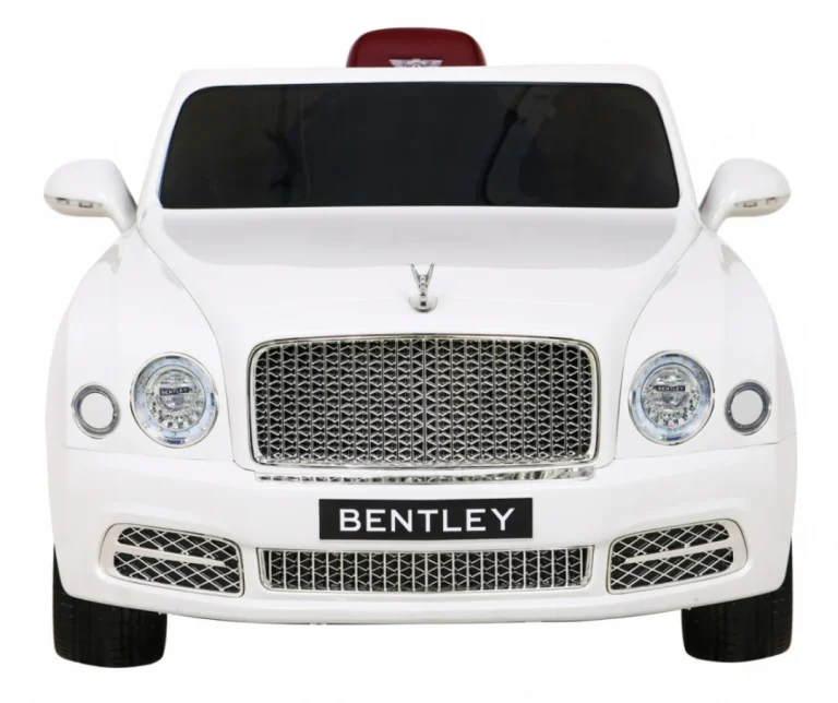 Bentley Mulsanne Baterija Bijela + Daljinski Upravljač + Eva + Spori Start + Mp3 Usb + Led 3