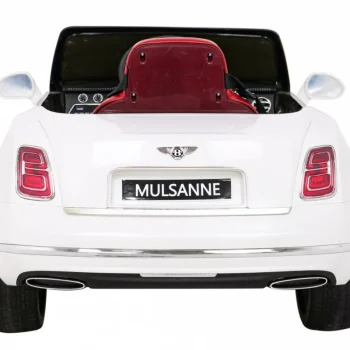 Bentley Mulsanne Baterija Bijela + Daljinski Upravljač + Eva + Spori Start + Mp3 Usb + Led 6