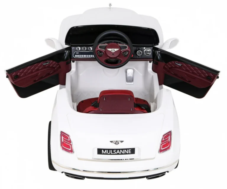 Bentley Mulsanne Baterija Bijela + Daljinski Upravljač + Eva + Spori Start + Mp3 Usb + Led 7