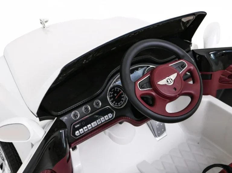 Bentley Mulsanne Baterija Bijela + Daljinski Upravljač + Eva + Spori Start + Mp3 Usb + Led 8