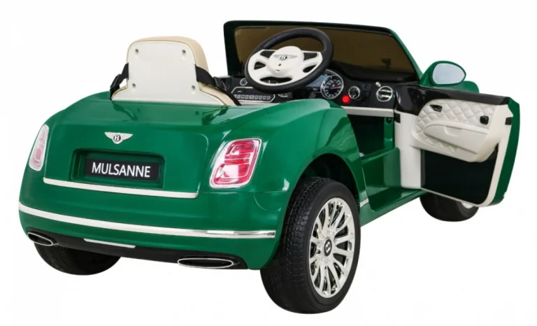 Bentley Mulsanne Baterija Zelena + Daljinski Upravljač + Eva + Spori Start + Mp3 Usb + Led 10