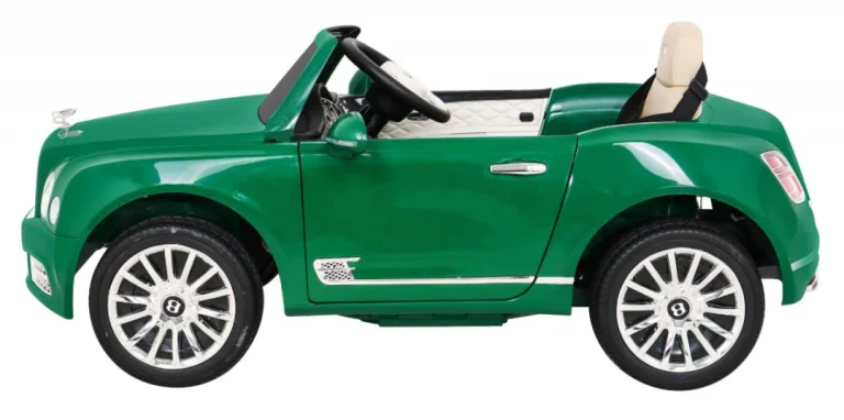 Bentley Mulsanne Baterija Zelena + Daljinski Upravljač + Eva + Spori Start + Mp3 Usb + Led 4
