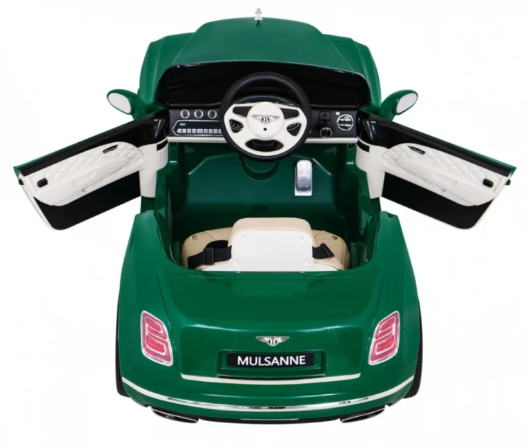 Bentley Mulsanne Baterija Zelena + Daljinski Upravljač + Eva + Spori Start + Mp3 Usb + Led 9
